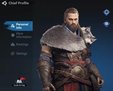 chief profile menu from Viking Rise UI screenshot (English), thumbnail - open to see full size