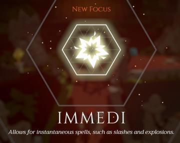 new focus immedi from Mages of Mystralia UI screenshot (English), thumbnail - open to see full size