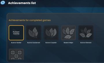 achievements from Bulanci UI screenshot (English), thumbnail - open to see full size