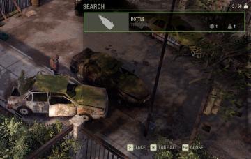 search car, take all loot from The Last Stand: Aftermath UI screenshot (English), thumbnail - open to see full size