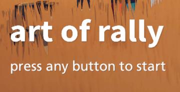 press any button from art of rally UI screenshot (English), thumbnail - open to see full size