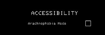 accessibility settings, arachnophobia mode from Lethal Company UI screenshot (English), thumbnail - open to see full size