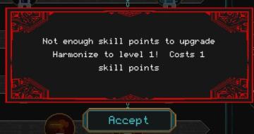 not enough skill points from Children of Morta UI screenshot (English), thumbnail - open to see full size