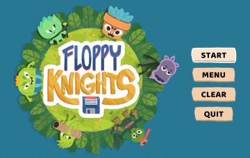 floppy knights is a fun deckbuilding game from Floppy Knights UI screenshot (English), thumbnail - open to see full size