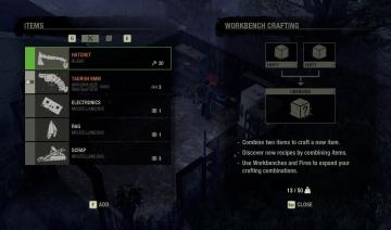 crafting in The Last Stand: Aftermath from The Last Stand: Aftermath UI screenshot (English), thumbnail - open to see full size