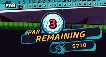 3 par remaining reward from Cursed to Golf UI screenshot (English), thumbnail - open to see full size