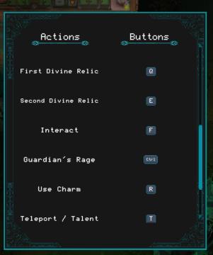 actions 2 from Children of Morta UI screenshot (English), thumbnail - open to see full size