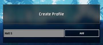 Create Profile -> Add from Risk of Rain 2 UI screenshot (English), thumbnail - open to see full size