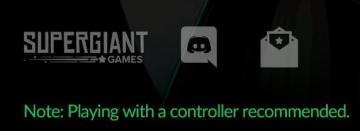 note: playing with a controller recommended from Hades II Early Access UI screenshot (English), thumbnail - open to see full size