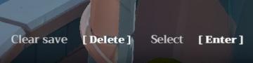 clear save select delete from Mages of Mystralia UI screenshot (English), thumbnail - open to see full size