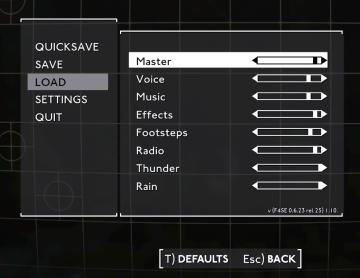 sound volume settings from Fallout London UI screenshot (English), thumbnail - open to see full size