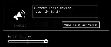 sound settings, input can be voice activated from Lethal Company UI screenshot (English), thumbnail - open to see full size