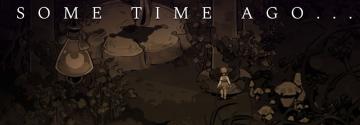 some time ago... (flashback scene, sepia tones) from Hades II Early Access UI screenshot (English), thumbnail - open to see full size