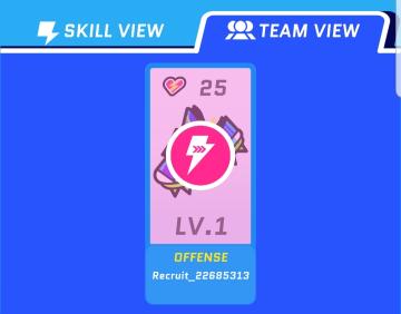 skill view / team view from Run Legends UI screenshot (English), thumbnail - open to see full size