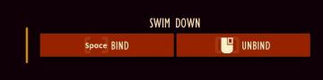 bind or unbind key for "swim down" action from Grounded UI screenshot (English), thumbnail - open to see full size