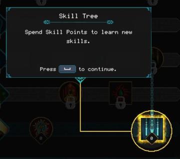 spend skill points tutorial from Children of Morta UI screenshot (English), thumbnail - open to see full size