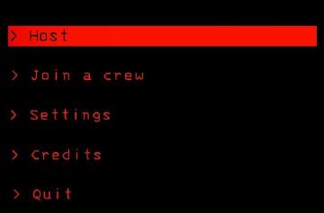 host game, join a crew, settings, main menu from Lethal Company UI screenshot (English), thumbnail - open to see full size