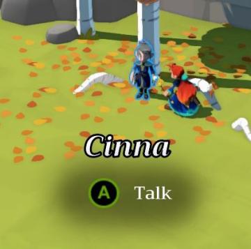 talk to Cinna from Mages of Mystralia UI screenshot (English), thumbnail - open to see full size