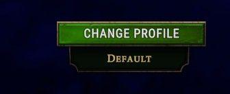 change profile, default profile from Against the Storm UI screenshot (English), thumbnail - open to see full size