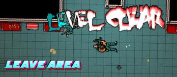 level clear - leave area from Hotline Miami 2 UI screenshot (English), thumbnail - open to see full size