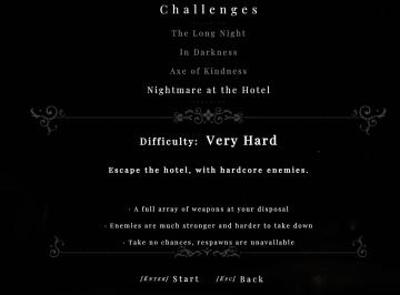 Challenges 1 from Maid of Sker UI screenshot (English), thumbnail - open to see full size