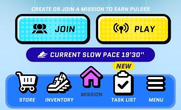 create or join a mission, earn pulses from Run Legends UI screenshot (English), thumbnail - open to see full size