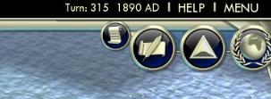 turn help menu from Civilization V UI screenshot (English)