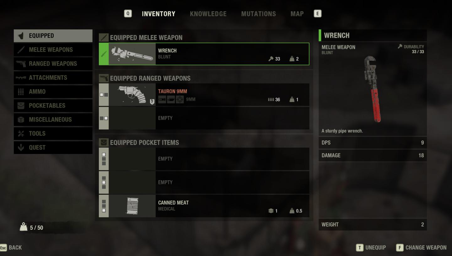 inventory from The Last Stand: Aftermath UI screenshot (English)