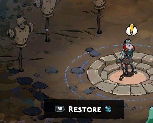 restore magick from Hades II Early Access UI screenshot (English)