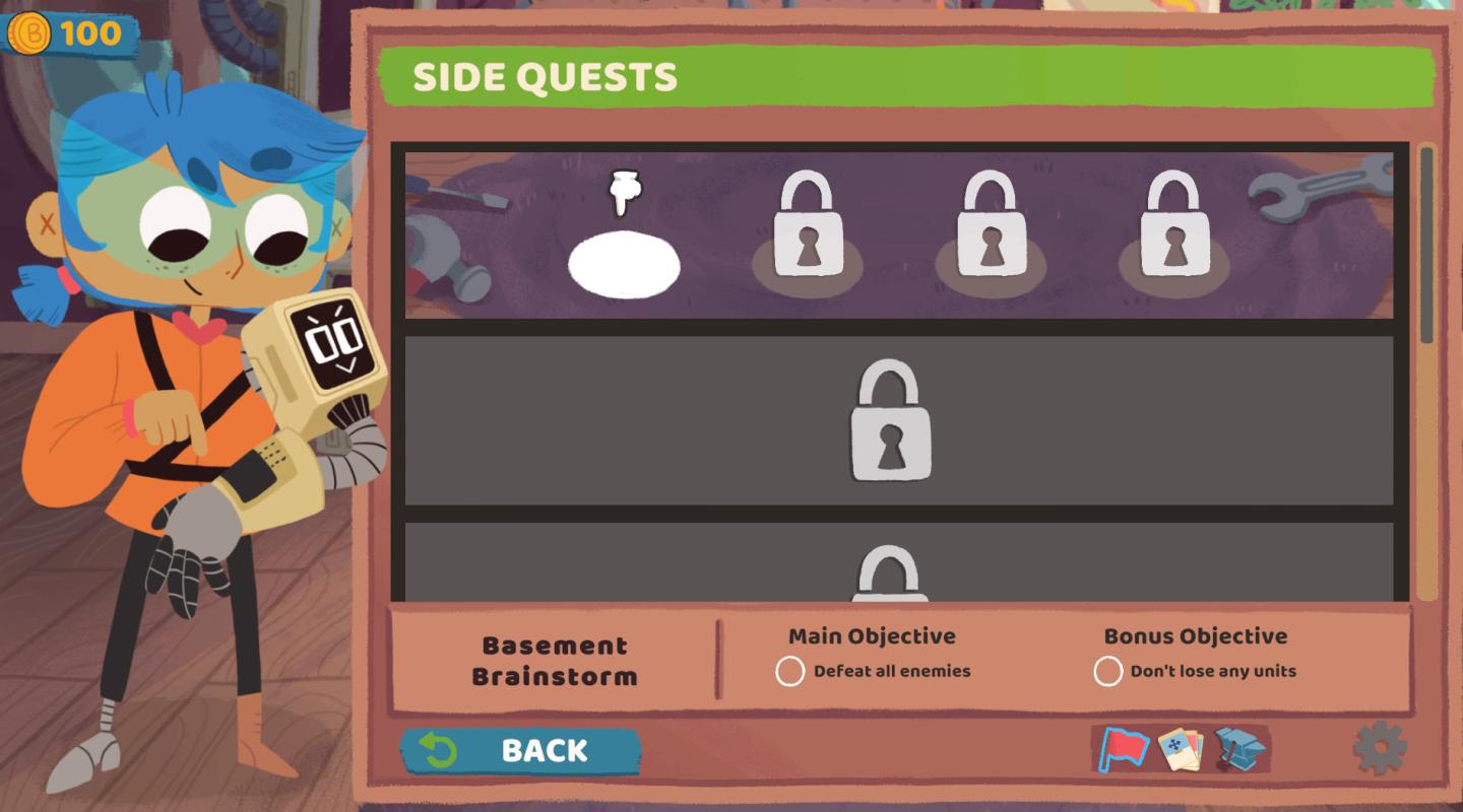 side quests from Floppy Knights UI screenshot (English)