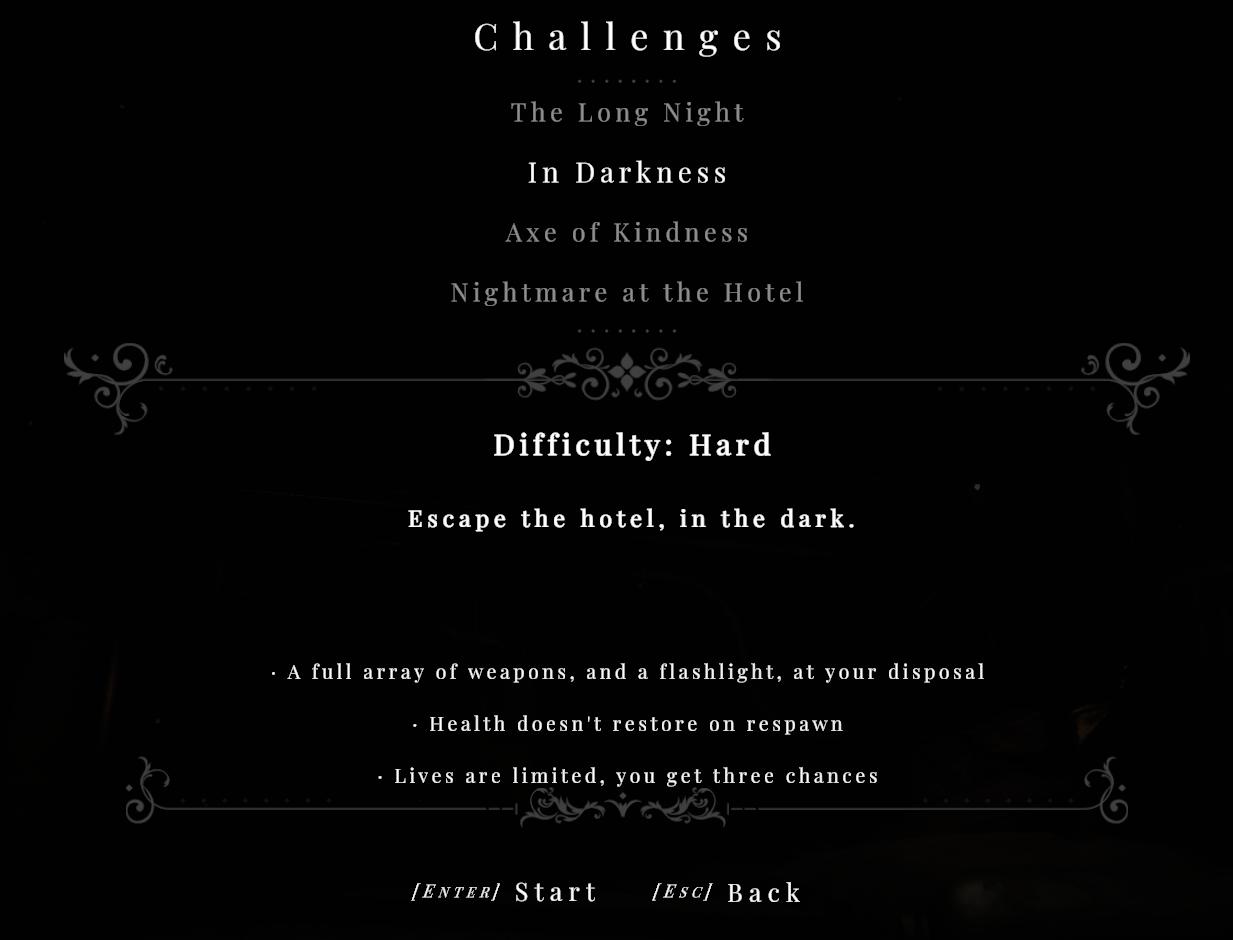 challenges 3 from Maid of Sker UI screenshot (English)