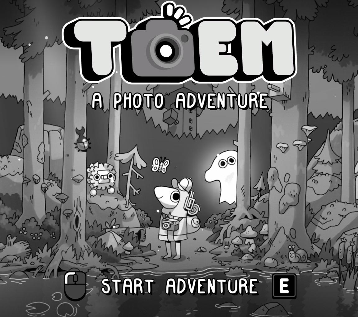 start adventure from TOEM UI screenshot (English)