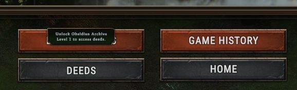 unlock obsidian archives to access deeds from Against the Storm UI screenshot (English)