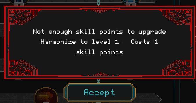 not enough skill points from Children of Morta UI screenshot (English)