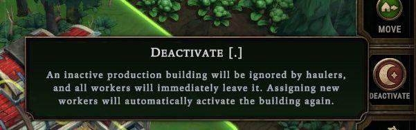 deactivate building from Against the Storm UI screenshot (English)