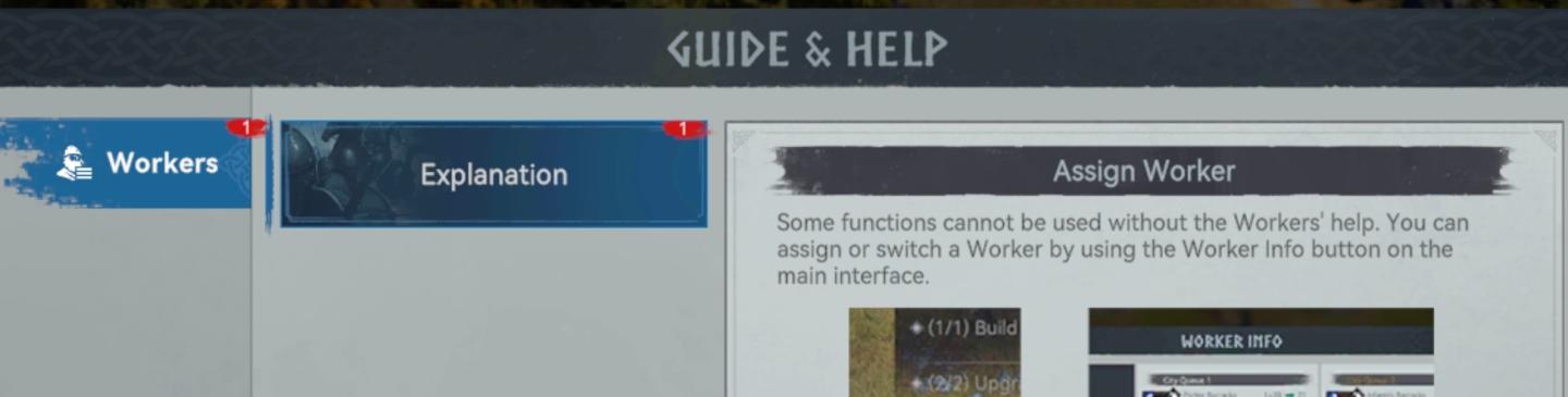 guide on workers from Viking Rise UI screenshot (English)