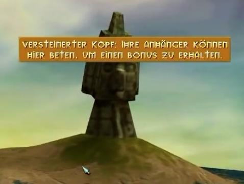 Bonus zu erhalten from Populous: The Beginning UI screenshot (German)