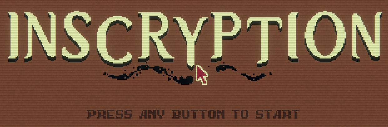 press any button to start the game from Inscryption UI screenshot (English)