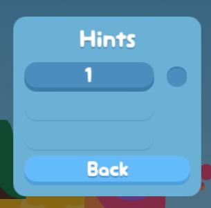 hints 1 from Snakebird UI screenshot (English)