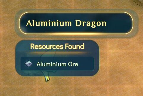 aluminium ore can be found, aluminium dragon from Spiritfarer: Farewell Edition UI screenshot (English)