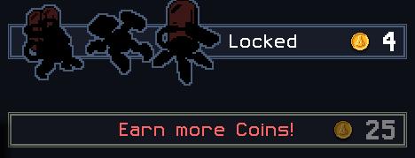 earn more coins, locked from Into the Breach UI screenshot (English)