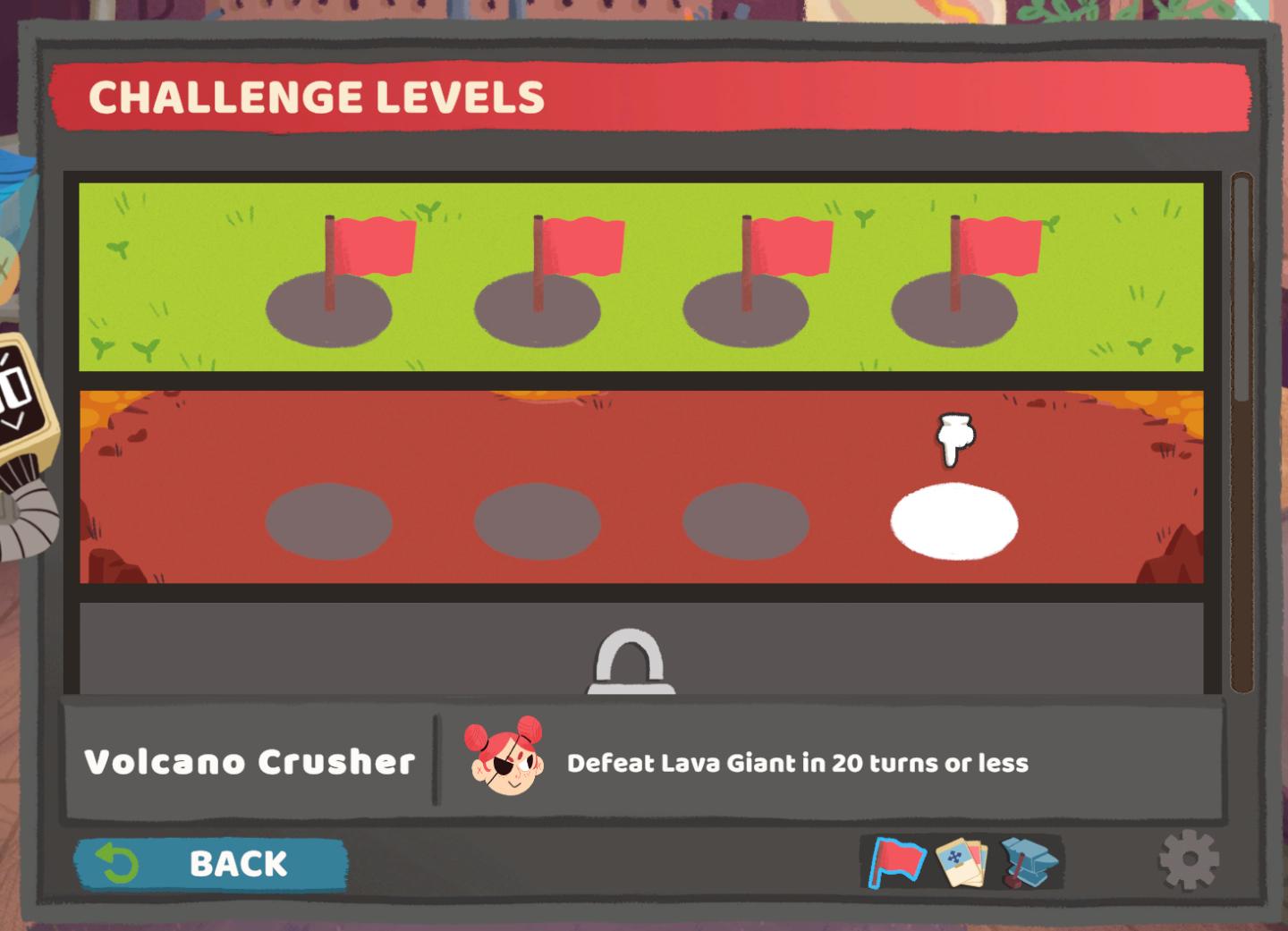 challenge levels from Floppy Knights UI screenshot (English)